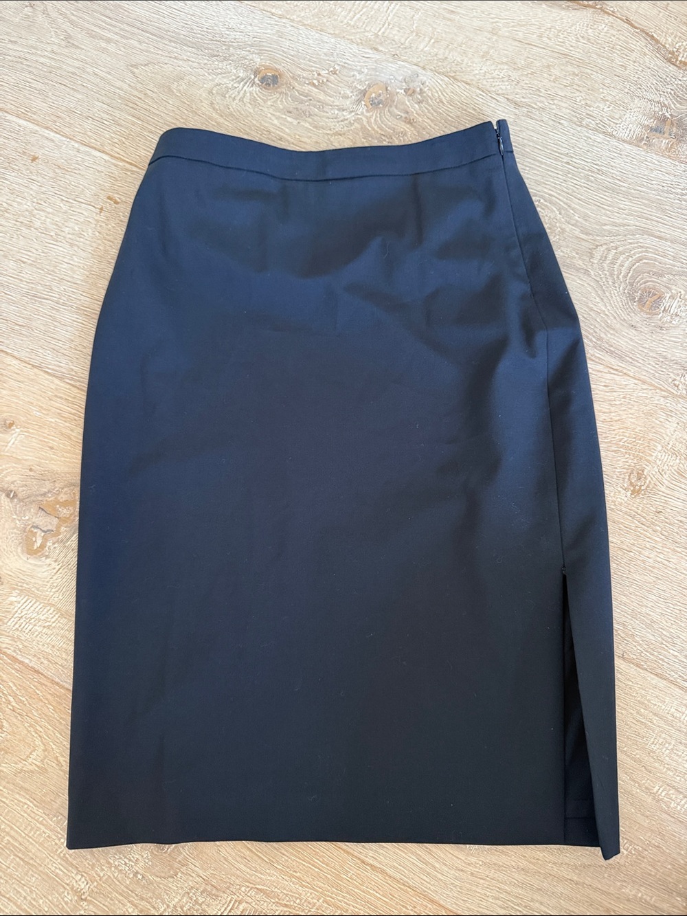 Banana Republic Black Pencil Skirt with Side Slit